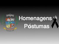 Homenagens póstumas realizadas na 12ª reunião ordinária de 2014