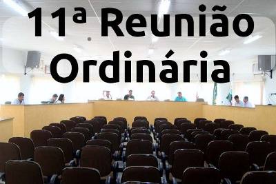 Resumo na décima primeira reunião ordinária de 2011.