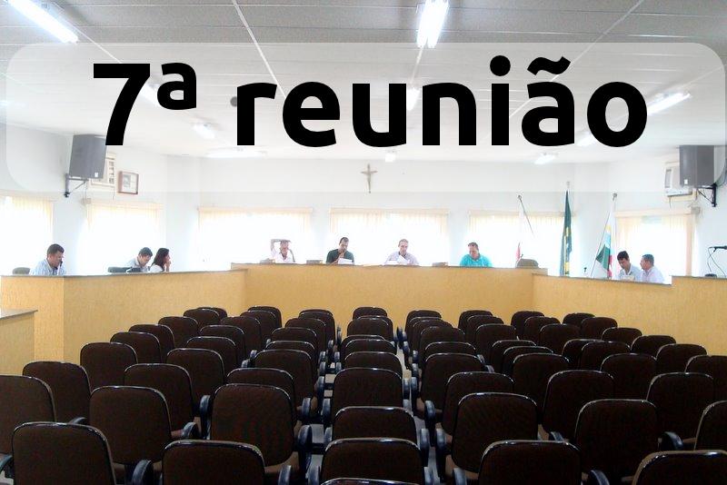 Resumo na sétima reunião ordinária de 2011.